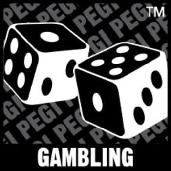 PEGI-Inhaltswarnung Glücksspiel