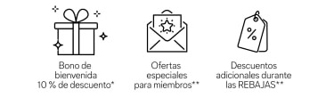 Bono de bienvenida