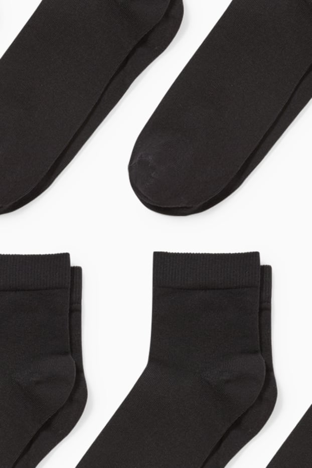 Home - Paquet múltiple de 7 - mitjons curts  - negre