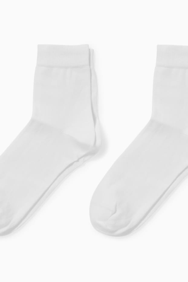 Dona - Paquet de 4 - mitjons - vora còmode - blanc neu