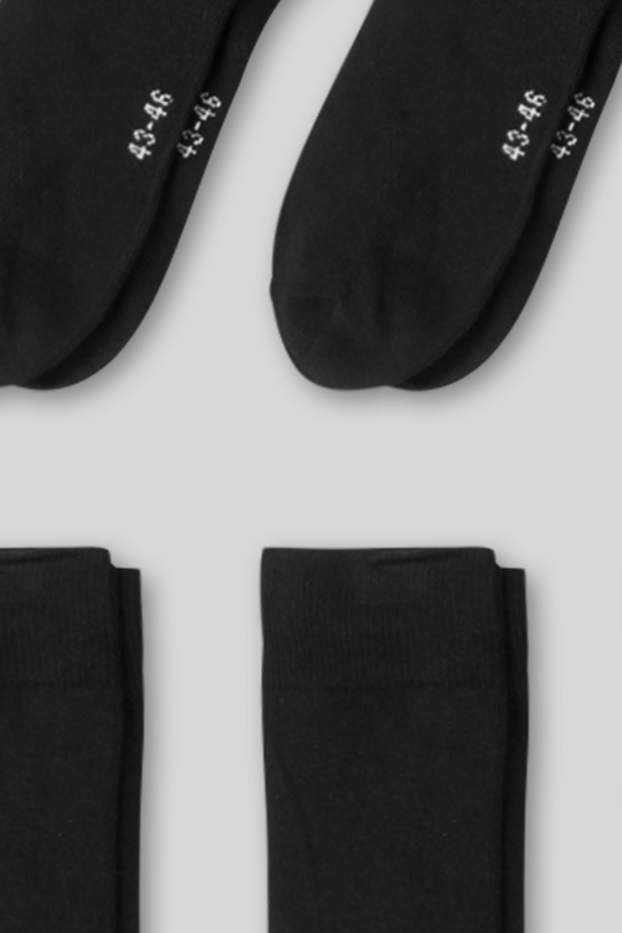 Men - Multipack of 7 - socks - black