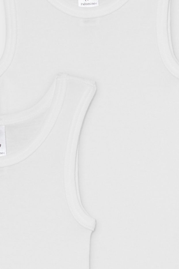 Children Girls - Multipack of 3 - vest - white