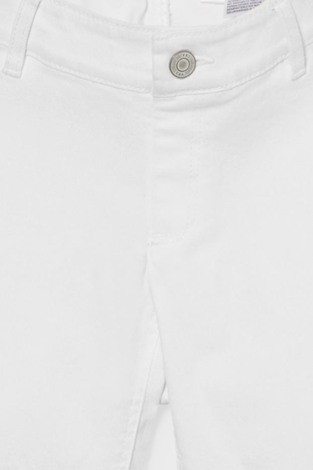 Femmes - Jean de grossesse - short en jean - blanc