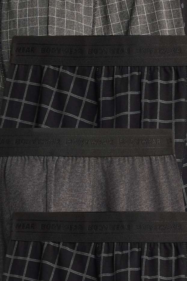 Herren - Multipack 5er - Trunks - schwarz