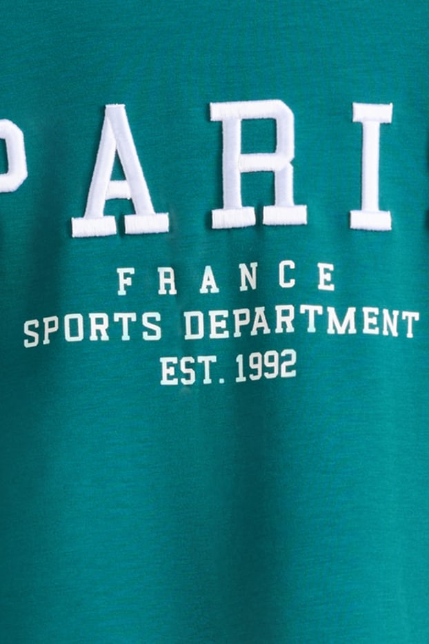 Dames - T-shirt - turquoise