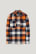 orange / bleu foncé