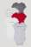 wit / rood