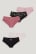 zwart / roze