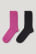 zwart / roze