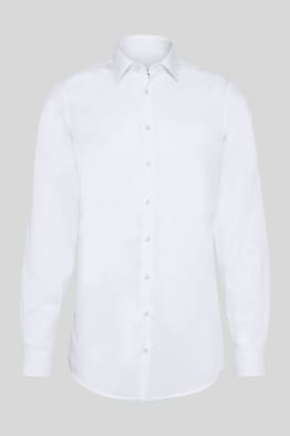 Camicia business - slim fit - colletto alla francese - facile da stirare