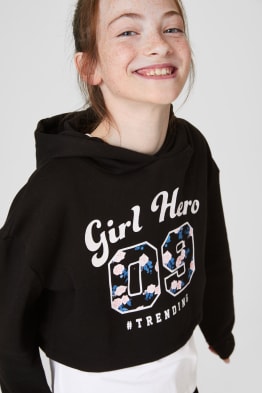 Ensemble - sweat et haut - 2 pièces