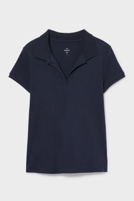 Koszulka polo Basic - bawełna bio