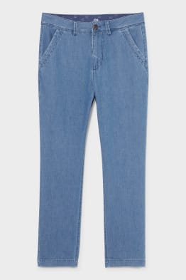 Relaxed jeans - z włóknami konopnymi - bawełna bio