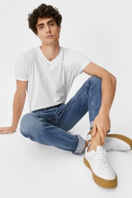 Slim jeans - LYCRA® - Cradle to Cradle Certified® Goud