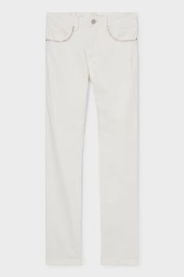 Slim Jeans - Glanz-Effekt
