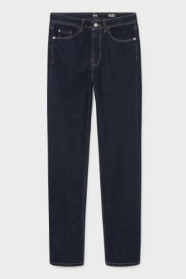 Straight jeans - super high waist - z recyklovaného materiálu