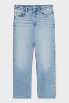 Wide Leg Jeans - wysoki stan