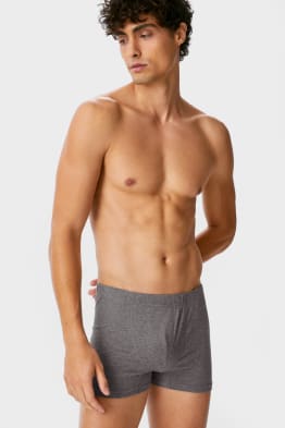 Confezione da 10 - boxer aderenti - cotone biologico - LYCRA®