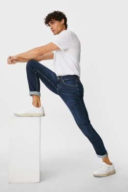 Slim jeans - flex jog denim - water-saving production