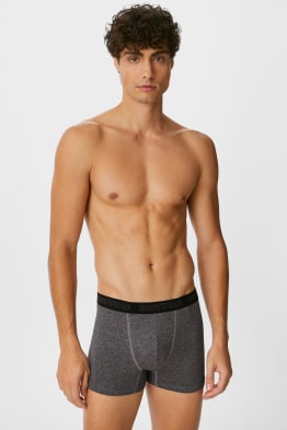 Confezione da 10 - boxer aderenti - cotone biologico - LYCRA®