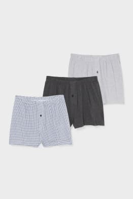 Confezione da 3 - boxer - jersey - cotone biologico