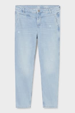 Premium straight tapered jeans