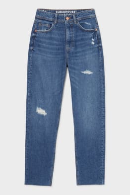 CLOCKHOUSE - mom jeans - bio bavlna - z recyklovaného materiálu