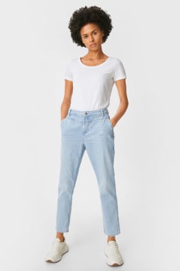 Premium straight tapered jeans
