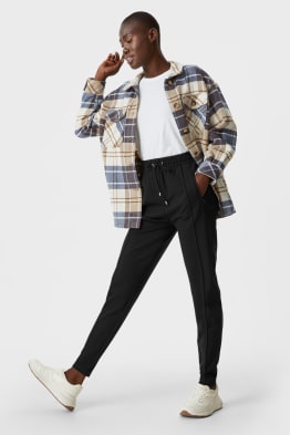 Pantalon en finition jersey - jambes fuselées