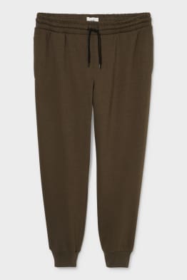 Damen Bekleidung Hosen und Chinos Cargohosen Izzue Baumwolle Jogginghose mit elastischem Bund in Braun 