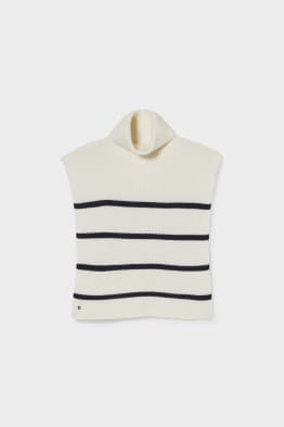 Knitted slipover - striped