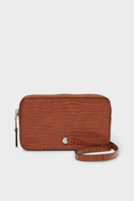 Small shoulder bag - faux leather