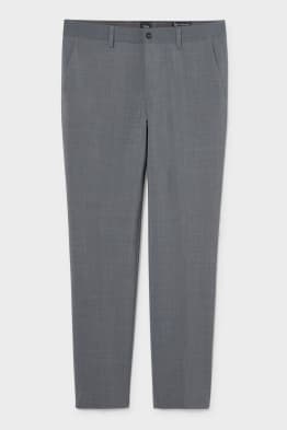 Pantalón - regular fit - flex - mezcla de lana virgen - LYCRA®