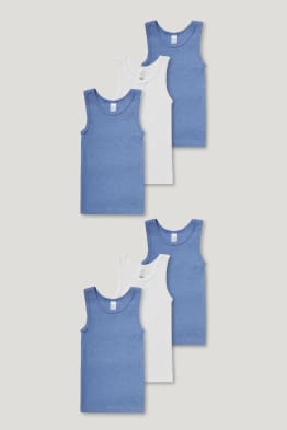 Pack de 6 - camisetas interiores - algodón orgánico