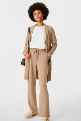 Cashmere trousers - straight fit
