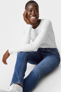Skinny jeans - high waist