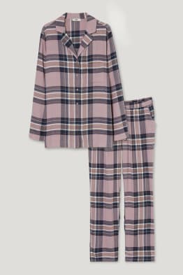 Pyjama en flanelle - à carreaux