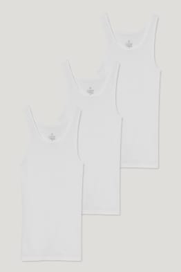 Pack de 3 - camisetas interiores - algodón orgánico
