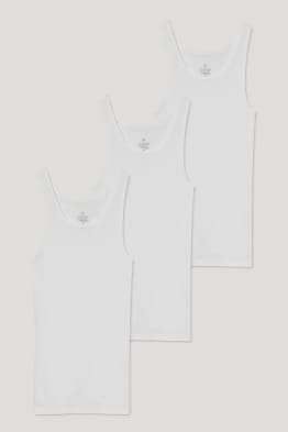Lot de 3 - maillot de corps - sans coutures