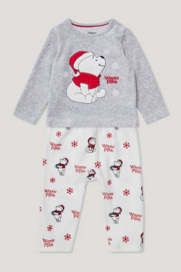 Winnie the Pooh - pijama navideño para bebé - algodón orgánico