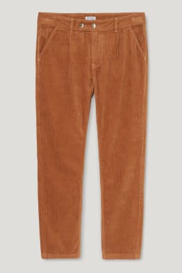 Pantaloni di velluto a coste - straight tapered fit