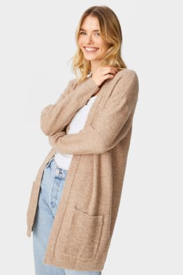 Bouclé cardigan - recycled