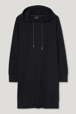 Robe évasée dotée d'une capuche
