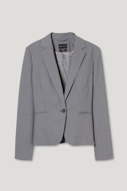 dimensioni 36 Costume da Donna Blazer Gonna Grigio viscosa/poliestere/lino c&a 
