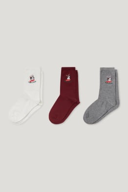 Lot de 3 paires - chaussettes de Noël