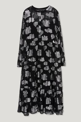 Kleid - Glanz-Effekt