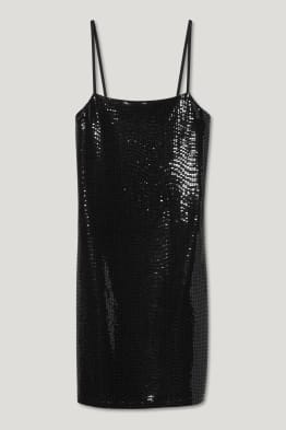 CLOCKHOUSE - vestito - brillante - da festa