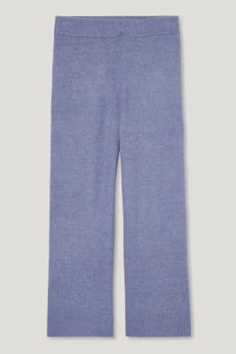 Pletené kalhoty basic - relaxed fit - z recyklovaného materiálu