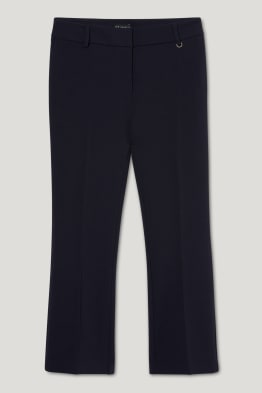 Cloth trousers - kick flare - recycled