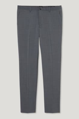 Pantaloni coordinabili - slim fit - Flex - misto lana vergine - LYCRA®